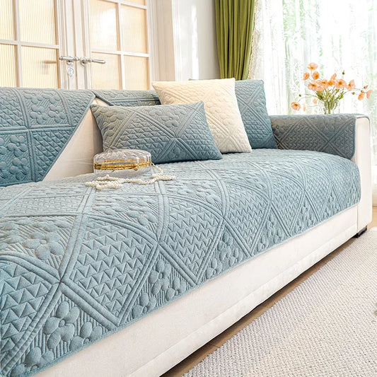 MAT ULTRASONIC SUPER SOFT SOFA COVERS ZINK